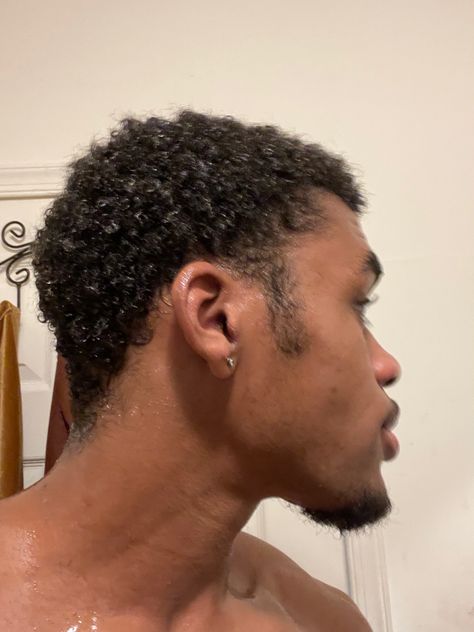 Men Short Curly Hair, Curly Hair Black Men, Short Length Hair, Shaved Hair Designs, Mens Hairstyle, Short Hair Black, Short Hair Lengths, Really Short Hair, How To Curl Short Hair