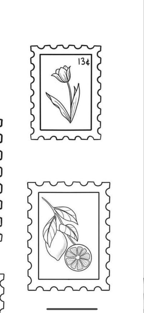 Heart Postage Stamp Tattoo, Dutch Stamp Tattoo, Tulip Postage Stamp Tattoo, Amsterdam Stamp Tattoo, Stamp Outline Tattoo, Stamp Tattoo Outline, Lemon Outline Tattoo, Post Stamp Drawing, Netherlands Tattoo Ideas