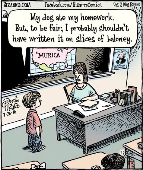 my dog ate my homework Science Humor Chemistry, Dog Ate My Homework, Teacher Comics, Biology Humor, Bizarro Comic, Bored Teachers, Chemistry Jokes, Grammar Humor, Cartoon Artist