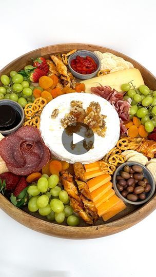 9.8M views · 337K reactions | Here is me creating my platter that I took to my girls platter night in.

We did pretty well getting through the cheese and had left overs for the next day 😂

If you are wondering, hands were washed about 3 times through this process. So save those comments for internal thoughts 😁

Have a wonderful weekend beautiful people!

Follow @foodplattermum for more!
.
.
.

#platters #plattersoftheworld #cheeseplatter
#cheeseboard #bringaboard #cheeselover
#chickenwings #dessertplatter #dessertboard
#grazingtables #grazingplatter #girlsnight #nightin
#perthfoodie #aussiefood #plattersoftheworld #plattersofinstagram #charcuterie #girlsnight | Emily Christos | Perth mum | Easy Recipes and Platters Grilled Cheese Platter, Internal Thoughts, Aussie Food, Dessert Platter, Have A Wonderful Weekend, Grazing Tables, Wonderful Weekend, Cheese Lover, Cheese Platters