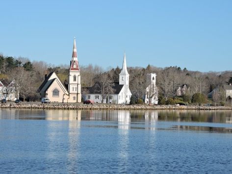 List of reasons why to never, ever visit Mahone Bay goes viral | CBC News Mahone Bay Nova Scotia, Boston Cambridge, Windsor London, Mahone Bay, Thunder Bay, Income Ideas, Prince Edward Island, Marketing Campaign, New Brunswick