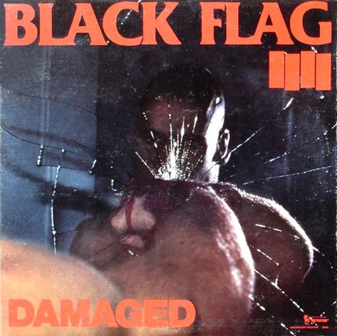 Black Flag - Damaged | Releases, Reviews, Credits | Discogs Punk Album Covers, Story Lyrics, Henry Rollins, Police Story, Great Albums, Hardcore Punk, Punk Music, Black Flag, Punk Bands