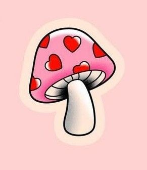 Shroom Tattoo, Heart Mushroom, Tattoo Hearts, Mushroom Tattoo, Mushroom Tattoos, I Tattoo, Tatting, Tattoo Ideas, Stuffed Mushrooms