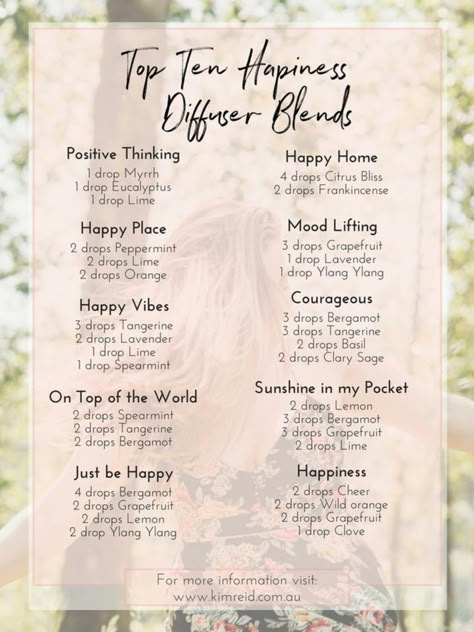 Happiness diffuser blends Doterra Blends, Asthma Remedies, Doterra Diffuser, Eo Blends, Doterra Diffuser Blends, Essential Oil Combinations, Doterra Essential Oils Recipes, Essential Oil Diffuser Blends Recipes, Doterra Oil