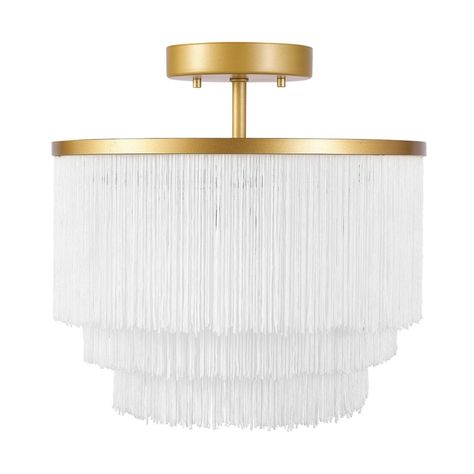 Gold Flush Mount Ceiling Light, Glamour Style, Flush Mount Lights, Preppy Room, Flush Mount Lighting, Flush Mount Ceiling, Flush Mount Ceiling Lights, My New Room, Ceiling Light Fixtures