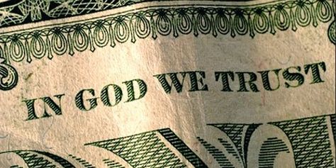 Best Motto, God Tattoos, Christian Quotes God, Money And Happiness, In God We Trust, Dollar Bill, Trust God, We Need, Jesus Christ