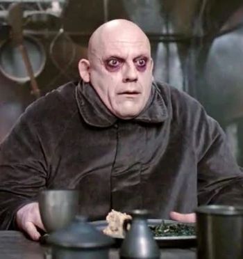 Uncle Fester | Addams Family Wiki | Fandom Uncle Fester, John Rambo, Addams Family, Twisted Humor, Have A Laugh, E Card, Funny Pins, Bones Funny, Funny Posts