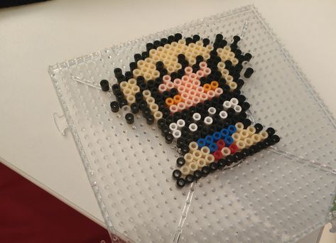 himiko toga bnha villain ligue perler hama beads Bnha Perler Beads, Chibi Perler Bead Patterns, Anime Pearler Beads Patterns, Tbhk Perler Beads, Mha Perler Bead Patterns, Mha Perler Beads, Perler Bead Anime, Hama Beads Anime, Anime Perler Beads