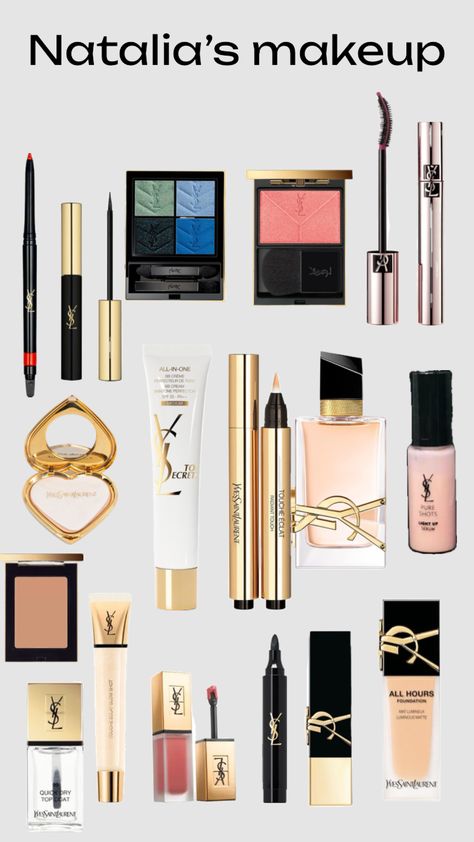 #ysl #yvessaintlaurent #makeup Ysl Makeup, Makeup Products, Makeup, Make Up