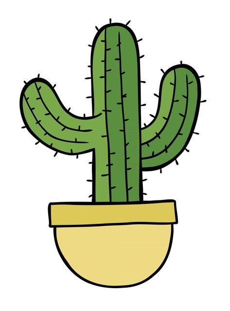 ilustración vectorial de dibujos animados de cactus en maceta Cactus Cartoon, Cactus Vector, Cactus Clipart, Islamic Posters, Cactus And Succulents, Kindergarten Activities, Image Illustration, Vector Art, Poster Design