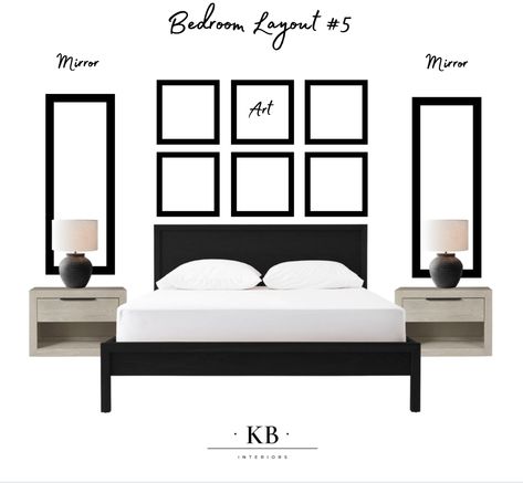 Black Modern Bedroom Furniture, Black Headboard Master Bedrooms Decor, Monochrome Master Bedrooms Decor, Bedroom Ideas Master Modern Tufted Headboards, Master Bedrooms Decor With Black Bed, Bedroom Inspirations Master Black Furniture, White And Black Master Bedrooms Decor, Black And White Bedrooms Ideas, Bedroom Decor With Black Headboard