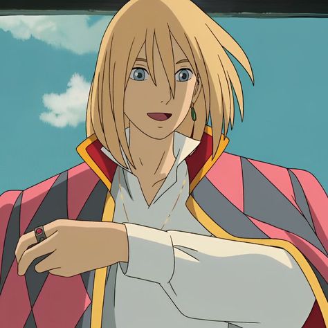 قلعة هاول المتحركة, Howl's Moving Castle Howl, Howls Moving Castle Art, Howl Pendragon, 하울의 움직이는 성, Studio Ghibli Fanart, Studio Ghibli Background, Howl And Sophie, Studio Ghibli Characters