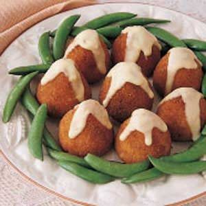 Golden Ham Croquettes Bill Knapps Ham Croquettes, Bill Knapps Recipes, Ham Croquettes Recipe, Nachos Dip, Ham Croquettes, Potato Croquette Recipe, Chicken Croquettes, Croquettes Recipe, Mushroom Rice