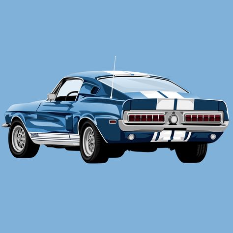 Cars Fanart, Mustang 67, Mustang 1966, Volkswagen Aircooled, 1967 Ford Mustang, 1967 Mustang, Dodge Muscle Cars, Gas Monkey, Cool Car Drawings