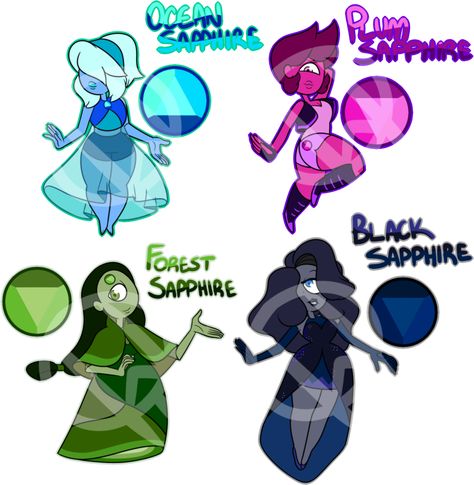 Steven Universe Oc Gems Sapphire, Steven Universe Oc Gems, Sapphire Oc, Steven Universe Sapphire, Gem Adopts, Su Gemsona, Gem Cuts, Su Oc, Sapphire Steven Universe