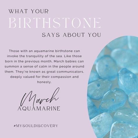 March Pisces, Birth Stones, March Baby, Aquamarine Birthstone, March Birthday, March Birthstone, March Birth Stone, Aquamarine, Birthstone