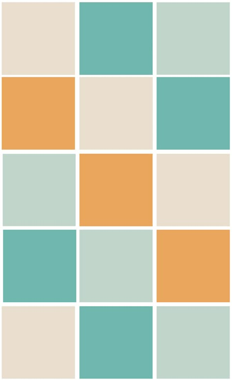 Instagram grid layout plan and map for summer color scheme in canva Color Grid Instagram, Color Schemes For Instagram Feed, Instagram Pallete Feed, Instagram Grid Color Palette, Color Schemes Instagram Feed, Instagram Feed Color Palette Summer, Instagram Post Color Palette, Insta Color Palette, Colorful Instagram Feed Ideas