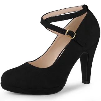 Shoe Deals : Page 6 : Target Grad Shoes, Hoco Ideas, T Strap Heels, Heels Platform, Womens Stilettos, Black Pumps Heels, Closed Toe Shoes, Pumps Heels Stilettos, Super High Heels