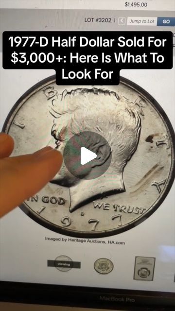 Treasure Town Coins on Instagram: "1977-D Half Dollar Sold For Over $3,000 Because Of THIS - Rare Transitional Commem Type" Powerful Money Spells, Rare Coin Values, Coin Prices, Half Dollar Coin, Old Coins Worth Money, Copper Coins, Valuable Coins, Rare Coins Worth Money, Coin Values