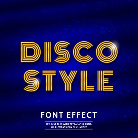 Disco Logo Design, Lufthansa Logo, Disco Font, Disco Logo, Players Ball, Disco Vibes, Font Effect, Logo Banner, Party Logo