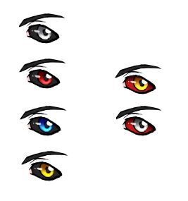 Black Sclera Eyes - Subeta Raven Harpy, Black Sclera Eyes, Black Sclera, Monster Eyes, Eye Base, Anime Monsters, Monster Characters, Virtual Pet, Character Ideas