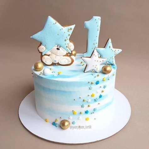 Toddler Birthday Cakes, 1st Bday Cake, Boys First Birthday Cake, Boys 1st Birthday Cake, Baby Boy Birthday Cake, Birthday Cake For Husband, Baby First Birthday Cake, 1st Birthday Cakes, Baby Boy Cakes