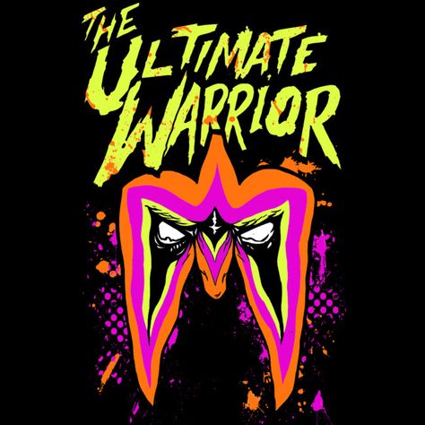 Ultimate Warrior Wallpaper, Ultimate Warrior Tattoo, Wwe Fanart, Warrior Artwork, The Ultimate Warrior, Wwe Art, Nle Choppa, Warrior Logo, Screen Wall