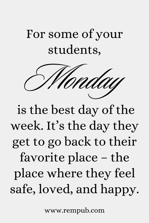 Teacher Monday Quotes, Monday Teacher Quotes, Teacher Motivation, Teacher Quotes Inspirational, Monday Inspiration, High School Classroom, Teacher Quotes, New Teachers, School Classroom