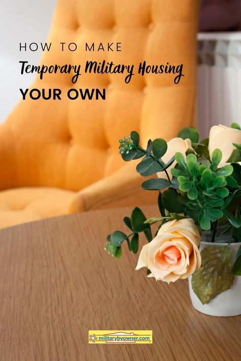 Make Temporary Military Housing Your Own Military Housing Decorating, Military Base Housing, Base Housing, Military Lifestyle, Deployment Care Packages, Military Housing, Military Move, Beige Paint, House Essentials