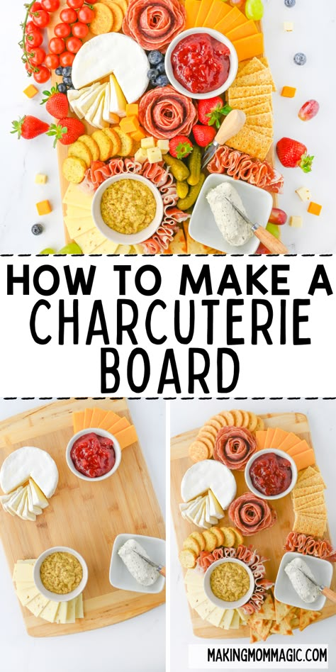 Learn how to make a charcuterie board, plus get all of our tips & tricks for creating the best boards for your parties. Make A Charcuterie Board, Club Crackers, Spreadable Cheese, Palate Cleanser, A Charcuterie Board, Charcuterie Inspiration, Cheese Cubes, Charcuterie And Cheese Board, Fig Jam