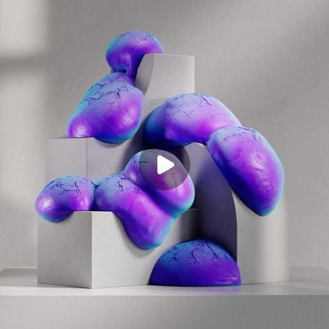 Jakub Spacek on Instagram: "Goo Nº1 is a first episode from series of short #liquid simulations experimenting with fun and abstract behaviours. Each episode will also have it’s unedited version designed as a #digitalart piece.  Using @houdini3d I was able to squeeze it’s #flip #solver to get some juicy and complex results of inflating fluid system. @MaxonRedshift #render engine helped me with a fast lighting iteration to get these entertaining blobs feeling just right.  Sound design by @noizlab.uk  . . . . . #inflate #goo #houdini #sidefx #simulation #satysfying #motiondesign #motiongraphics #abstract #animation #design #dart #mdcommunity #mgcollective #supersequential #howiseedatworld #xuxoe #plsur #motionprocess #motionmate @motionidea @motiongraphics_p @motiongraphics_collective @redshi Abstract Animation, 3d Simulation, From Series, Animation Design, Sound Design, Motion Design, Motion Graphics, Digital Art, Instagram