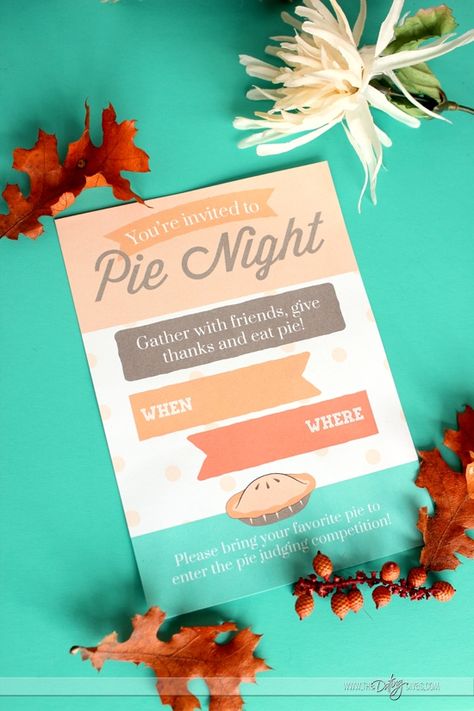 Church Game Night, Pie Night, Christmas Party Menu, Apartment Marketing, Thanksgiving Pie, Pie Party, Thanksgiving Eve, Gratitude Activities, Friendsgiving Party