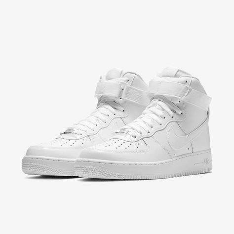 Nike Air Force High, Af1 High, New Air Force 1, Tenis Air Force, Air Force High, White Air Forces, Nike Air Force 1 High, Dr Shoes, Air Force 1 High