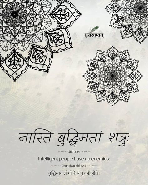 Sanskrit Mantra Wallpaper, Sanskrit Phrases, Bhagvadgita Quotes, Vedic Quotes, No Enemies, Ancient Wisdom Quotes, Ram Krishna, Geeta Quotes, Sanskrit Language