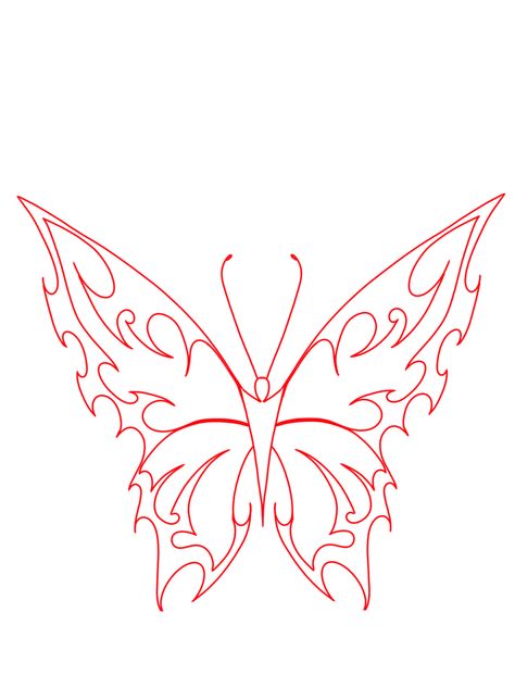 Dragonfly Tattoo Stencil, Butterfly Drawing Outline, Goth Butterfly, Tattoo Wings, Gothic Butterfly, Butterfly Tattoo Stencil, Stencil Outline, Tattoo Practice, Butterfly Stencil