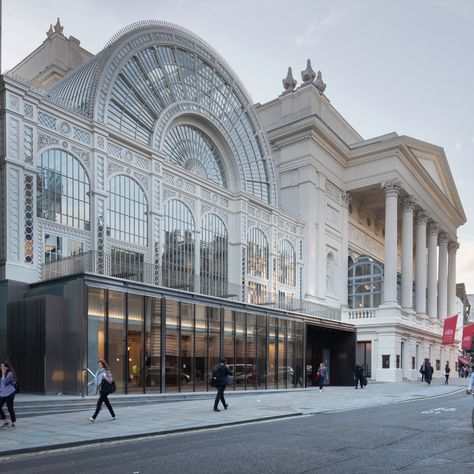 The Royal Opera House London, London Opera House, Opera House Exterior, Royal Opera House London, Stanton Williams, Architecture 101, Architecture Renovation, The Royal Opera House, Royal Opera House