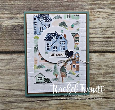 Welcome Home Cards, Tropical Beach Vacation, Happy New Home, Welcome Card, New Home Cards, Nature Card, Retirement Cards, Quick Cards, Holiday Catalog