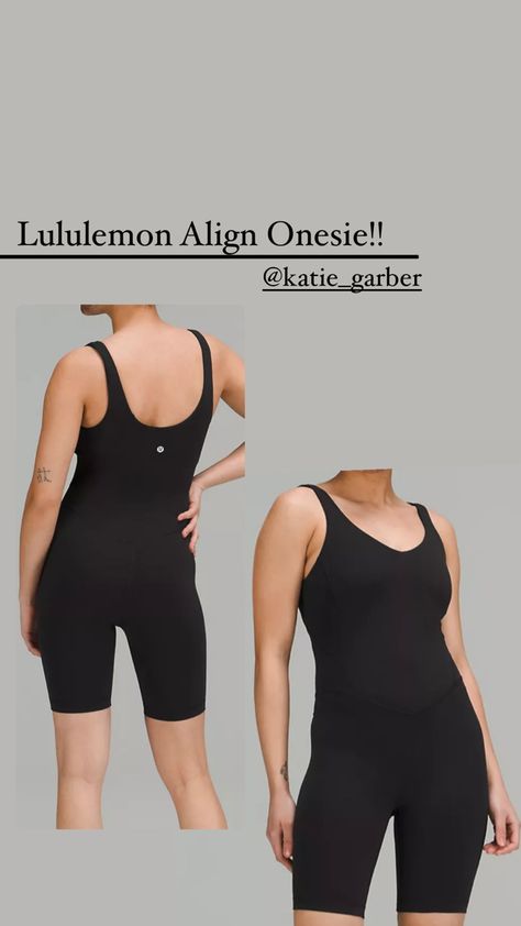 Lululemon Onesie, College Guide, Lululemon Outfits, Christmas Gift List, Lululemon Align, Gift List, Leotards, Athletic Tank Tops, Onesies