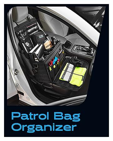 Tidify Patrol Bag Used By Law Enforcement Police Gear and Military Grade - Water Resistant Police Officer Duty Bag - Heavy Duty Car Front Seat Organizer with Multiple Storage Space Police Car Organization Ideas, Police Gear Storage, Police Officer Duties, Police Duty Gear, Police Academy Graduation Party, Law Enforcement Gear, Police Academy Graduation, Car Front Seat, Patrol Car