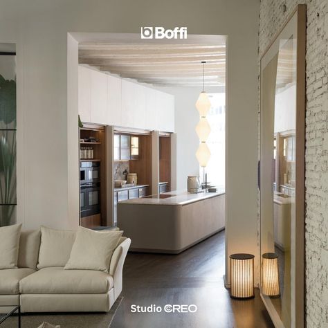 At Boffi Solferino in Milan, design meets lifestyle. Discover the latest collections in a real-life apartment setup, embodying the Way of Living philosophy by Boffi|DePadova. Highlights include the sleek Hide Pro and Anta Quadro door by CRS Boffi, and the iconic Cove Kitchen by @zahahadiddesign. Ph. Filippo Bamberghi. 🖤✨ #ShowroomStyle #DesignIcons #BoffiDePadova #MilanLiving Milan Design, Fashion Room, Philosophy, Real Life, Milan, The Way, Highlights, Sleek, Apartment