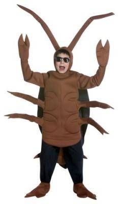 Adult Bug Costume! Cockroach Costume, Bug Costume, Beast Costume, Themed Halloween Costumes, New Halloween Costumes, Crazy Costumes, Book Week Costume, Costumes For Sale, Family Halloween Costumes