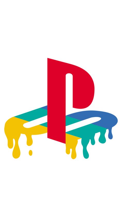 The famous PlayStation logo was designed by Manabu Sakamoto. He wanted it to be captured with the 3D support of the console, but instead of just adding apparent depth to the letters P and S, he... Play Station Logo Design, Playstation Logo Design, Playstation Logo, Video Game Wall Art, Video Game Logos, Graffiti Words, Color Palette Challenge, Play Station, Retro Video Games