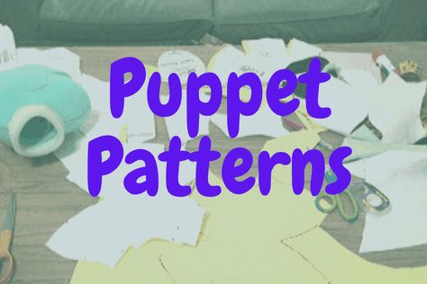 Puppet Patterns Puppet Patterns Free, Puppet Building, Professional Puppets, Handmade Puppet, Puppets Diy, Puppet Patterns, Puppet Making, Puppet Show, Free Patterns