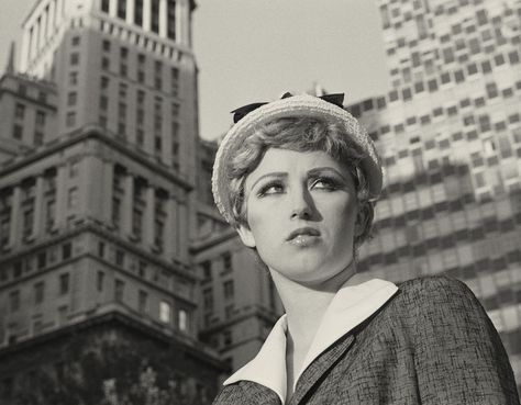 #CindySherman, Untitled Film Still #21, 1978. Out of all of Cindy Sherman’s cinematic influences, it’s Alfred Hitchcock’s 1954 Rear Window she recalls most vividly from childhood. https://www.josephklevenefineartltd.com/artists/cindy-sherman/cindy-sherman-photographs.html Cindy Sherman Film Stills, Cindy Sherman Photography, Untitled Film Stills, Metro Pictures, Elizabeth Peyton, Photography 35mm, Wayne Thiebaud, Diane Arbus, Cindy Sherman