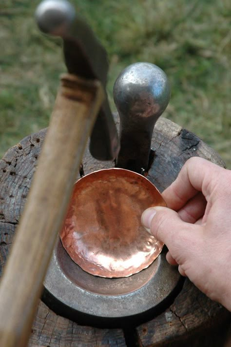 Copper Smithing, Forging Tools, Metric Conversion, Copper Work, Metal Shaping, Metal Fab, Copper Crafts, Blacksmith Tools, Blacksmith Projects