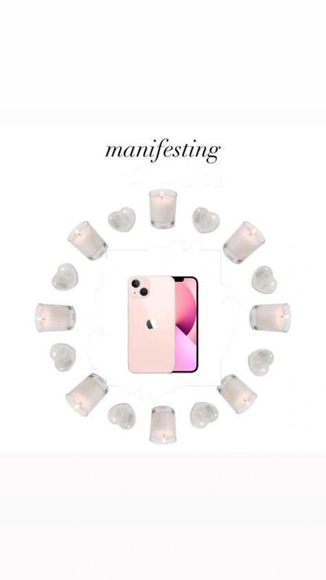 Manifest An Iphone, Iphone Vision Board, Manifest Iphone, Manifesting Iphone, Iphone Manifestation, Manifesting Vision Board, Dream Vision Board, Iphone Obsession, Vision Board Affirmations