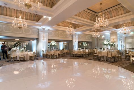 White Dance Floor, Classic Fall Wedding, Floor Photography, Laminate Hardwood Flooring, Best Vinyl Flooring, Glamorous Wedding Decorations, White Dance, Inside Weddings, Dance Floor Wedding