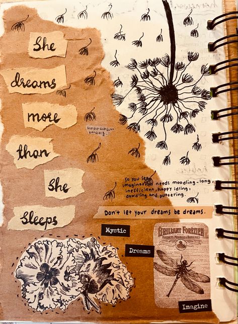 #artjournal #asthetic #quote #journal #journaling #vintage Journaling Ideas Aesthetic Vintage, Vintage Aesthetic Journal Page, Vintage Diary Pages, Vintage Scrapbook Ideas Aesthetic, Asthetic Jornals, Aesthetic Journal Decorations, Scrapbook Journal Aesthetic Vintage, Poetry Journal Aesthetic, Vintage Diary Ideas