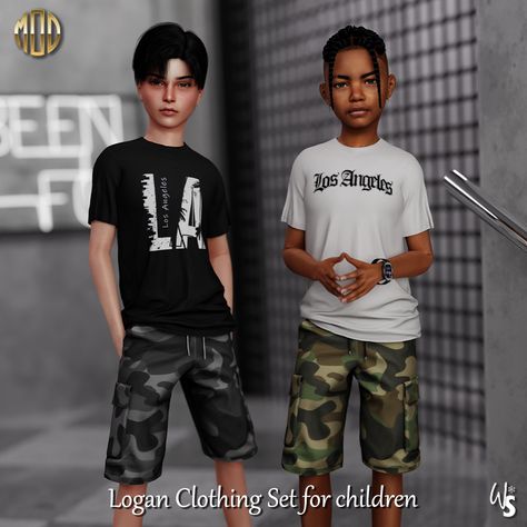 The Mod Collective - Sims 4 - Clothes - WisteriaSims - For children - Logan Clothing Set for children Sims 4 Childs Cc, Sims4 Men Clothes, Cc Men Clothes Sims 4, The Sims 4 Cc Patreon Child Boy Clothes, Toddler Clothes Sims 4 Cc Boy, Sims 4 Male Child Hair, Sims4 Boy Clothes, Urban Child Cc Sims 4, Sims Boy Clothes