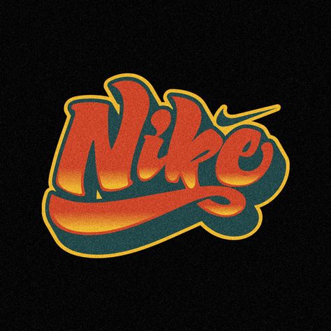 Vintage Nike Wallpaper, Nike Art, Nike Retro, Vintage Poster Design, Graphic Design Fonts, Nike Wallpaper, Picture Collage Wall, Photo Wall Collage, Picture Collage